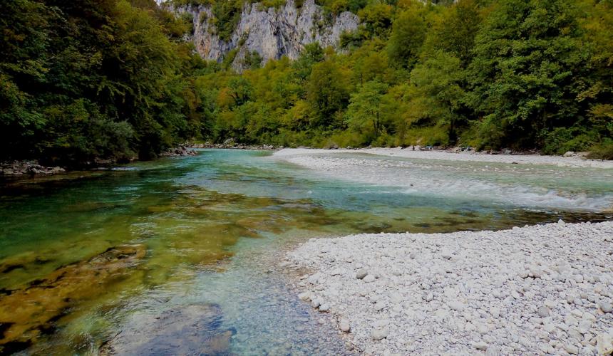 An der oberen Neretva sind mehrere Wasserkraftwerke geplant © Amel Emric