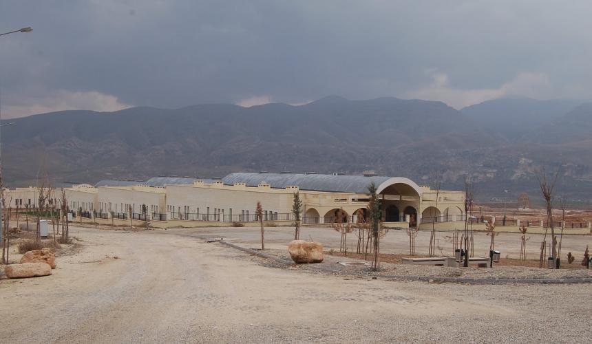 Der neue Hasankeyf Marktplatz (Feb 2018) © Hasankeyf Matters