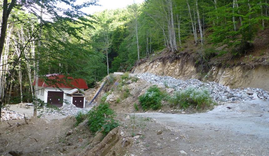 Powerhouse of HPP Kakachka © Theresa Schiller