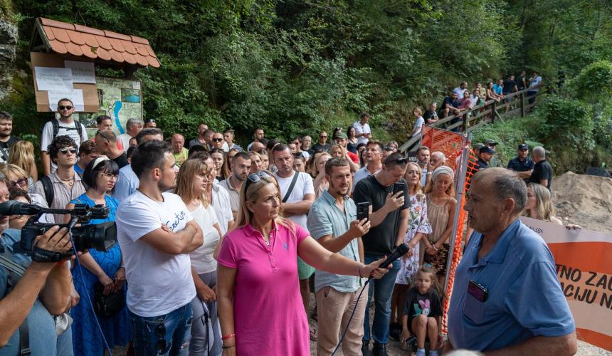 On July 28, 2024, residents were joined by people from across the region at the second major protest on the construction site. © Joshua D. Lim