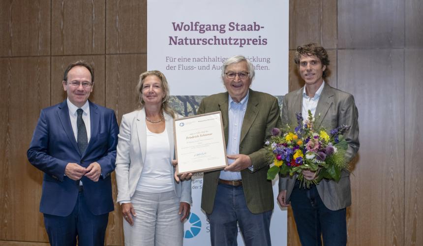 The prize recognizes his exceptional scientific and political commitment to protecting the Vjosa River in Albania © Sarah Larissa Heuser