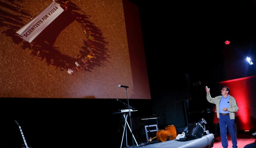 Prof. Aleko Miho über das europäische Naturerbe: Der Fluss Vjosa © Nick St. Oegger