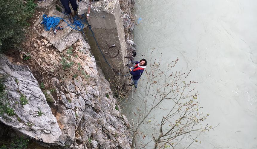 Due to the massive sediment transport, it is likely that the planned dam reservoirs will be filled within just a few decades, resulting in a considerably lower energy efficiency. University of Natural Resources and Life Sciences, Vienna © BOKU/IWHW