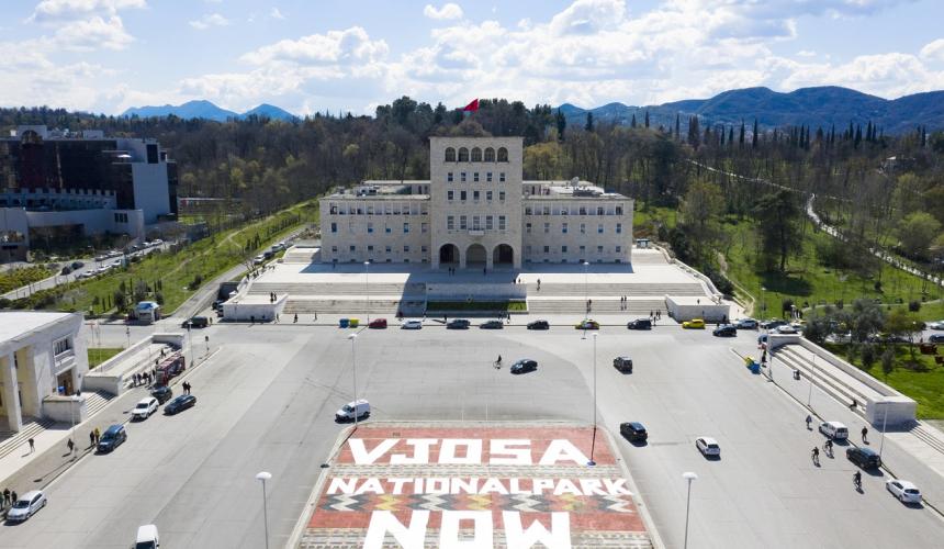 Universität Tirana/Albanien © Adrian Guri