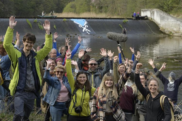      Mit einem Rückbau des Kraftwerks Rosenburg und weiterer Renaturierungen flussabwärts kann der Kamp wieder zu einem Paradies für viele bedrohte Arten werden © Matthias Schickhofer