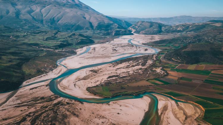 Vjosa River. Photo: Nicolas Jehly