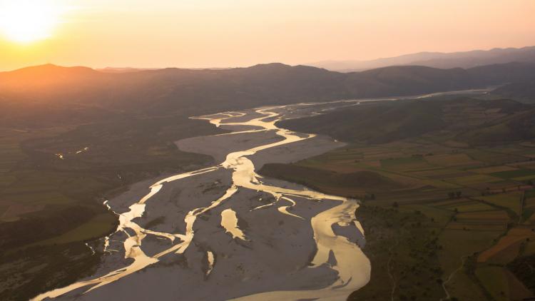 Vjosa River, Albania. Photo:Roland Dorozhani