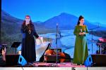 The initiators of the Vjosa concert: amazing Eda Zari (left) and fabulous Elina Duni (right) © Moris Rama