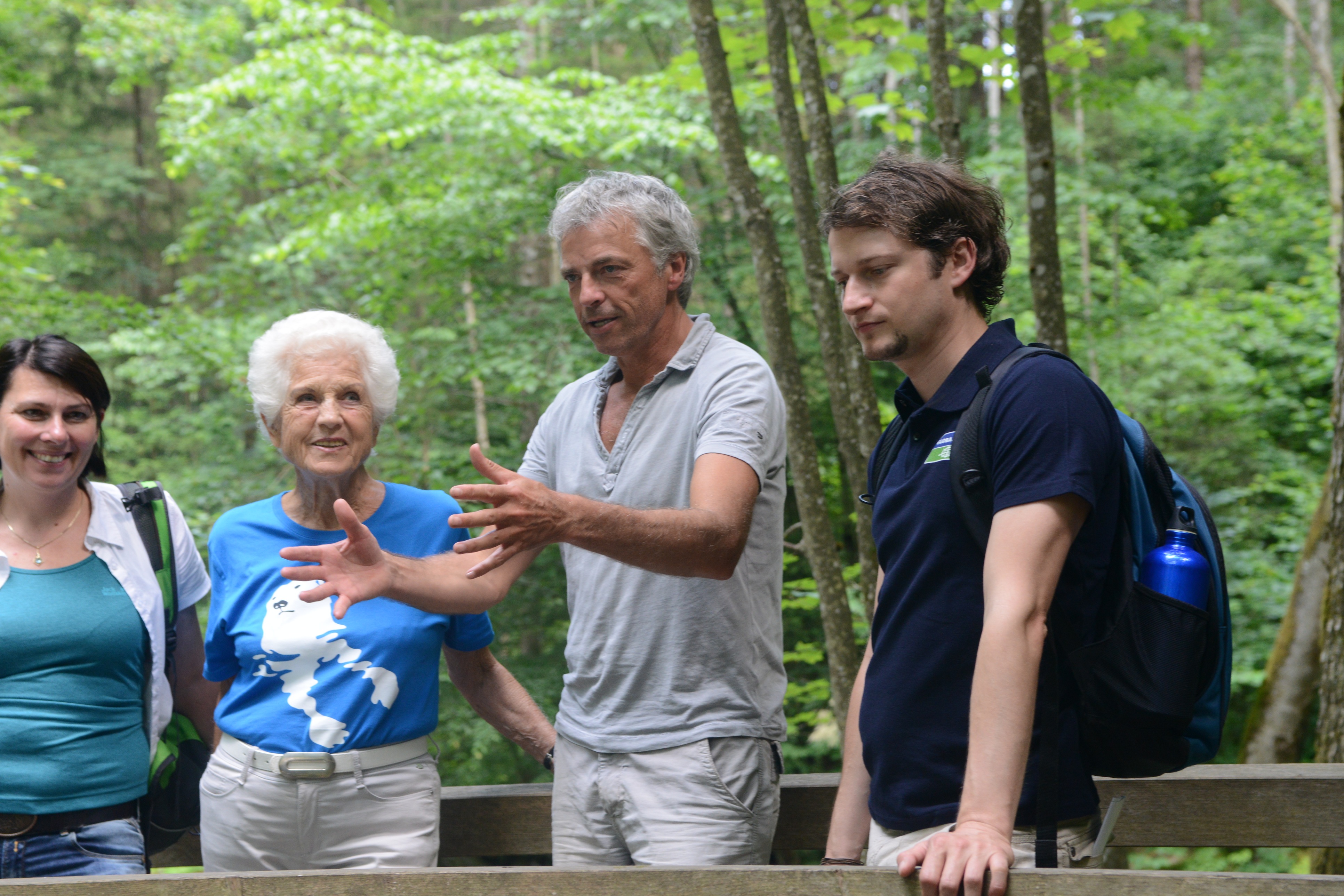 Freda MeissnerBlau und Global 2000 an der Schwarzen Sulm riverwatch.eu
